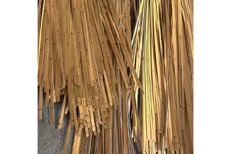 仿竹編廊架